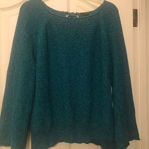 Ann Taylor like new Teal Sweater Medium